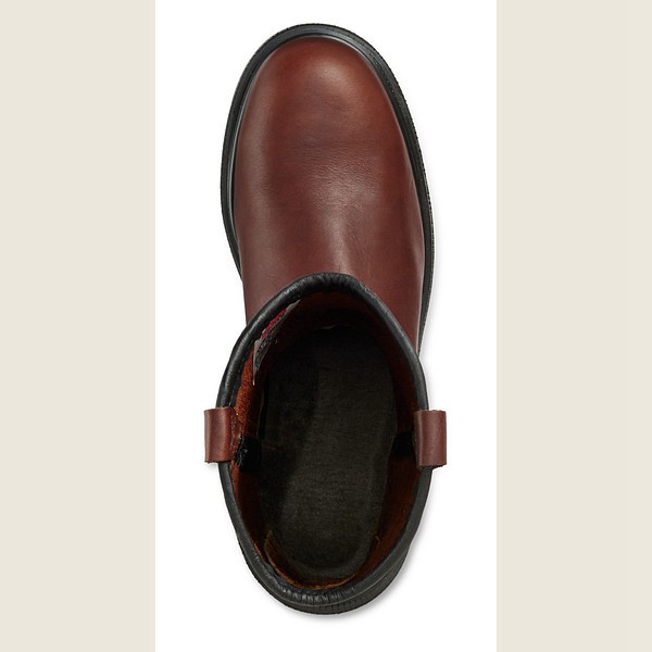 Red Wing Safety Boots Brown - Red Wing Mens Supersole® 2.0 - 11-inch Toe Pull-on - FOAXW-8927